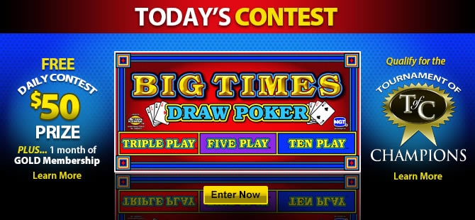 Free video poker contest