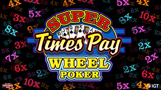 Super Times Pay Wheel Poker