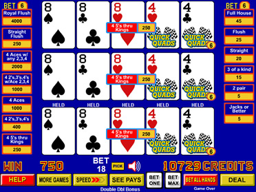 Bonus Poker Quick Quads Strategy Bonus Poker Quick Quads Strategy