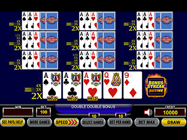 Free video poker double down