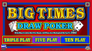 Big Times Draw Poker