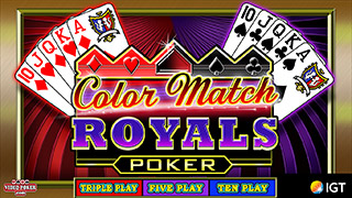 Color Match Royals Poker