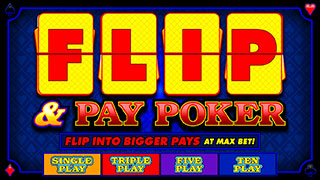 Flip and Pay Poker