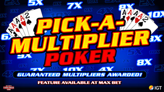 Pick-a-Multiplier Poker