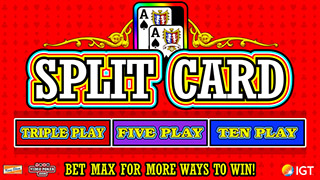 Split Card Poker