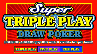 Triple Play Poker - Free 3 Play Video Poker