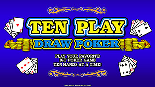 Ten Play Poker - Free 10 Play Video Poker