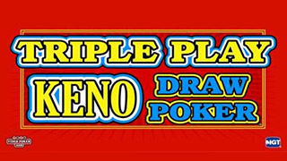 Triple Play Keno Draw Poker